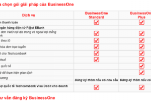 Bussinessone - giải pháp an toàn, thuận tiện và tối ưu chi phí cho doanh nghiệp