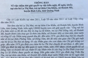 Bình Liêu, Quảng Ninh: Dân khiếu kiện kéo dài hơn chục năm, vì sao chính quyền chưa giải quyết?