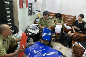Ban Chỉ đạo 389 Hà Nội: Đẩy mạnh công tác chống hàng lậu, gian lận thương mại