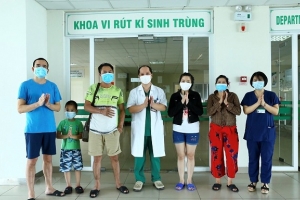 Thêm 5 trường hợp nhiễm Covid-19 được công bố khỏi bệnh