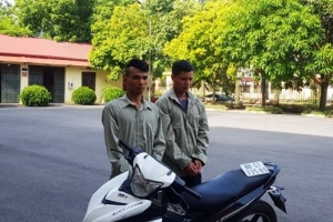 Vĩnh Phúc: Bắt giữ 2 đối tượng có nhiều tiền án rủ nhau đi cướp