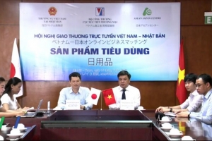 Lần đầu kết nối trực tuyến doanh nghiệp hàng tiêu dùng Việt Nam - Nhật Bản