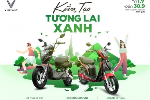 Vinfast tặng 50.000 Pin xe máy điện cho học sinh – Chung tay “ Kiến tạo tương lai xanh”