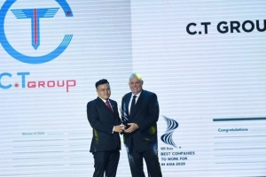 Tập đoàn C.T Group nhận giải thưởng "Nơi làm việc tốt nhất châu Á"