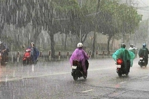 Thời tiết ngày 3/7: Nhiều khu vực trên cả nước có mưa và dông