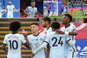 Crystal Palace – Chelsea (2-3): Cuộc rượt đuổi tỉ số hấp dẫn