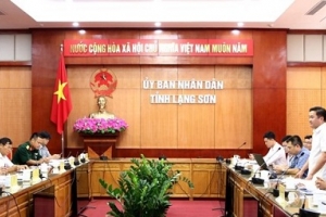 Đoàn kiểm tra Ban chỉ đạo Quốc gia phòng, chống dịch bệnh Covid-19 làm việc tại Lạng Sơn