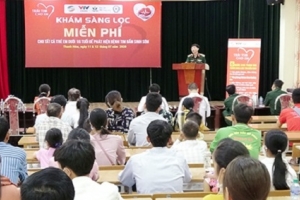 Thanh Hóa khám sàng lọc bệnh tim miễn phí cho trẻ em
