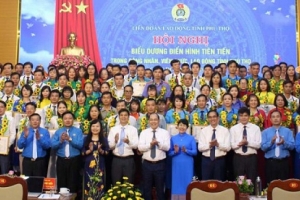 Phú Thọ: Biểu dương khen thưởng hơn 200 điển hình tiên tiến trong CNVCLĐ giai đoạn 2016 – 2020