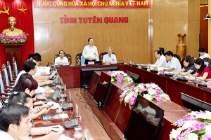 Bộ GD - ĐT kiểm tra công tác chuẩn bị tổ chức thi tốt nghiệp THPT tại Tuyên Quang