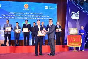 Bảo Việt được UBCK Nhà nước và HoSE ghi nhận vì những đóng góp cho sự phát triển bền vững của thị trường chứng khoán Việt Nam