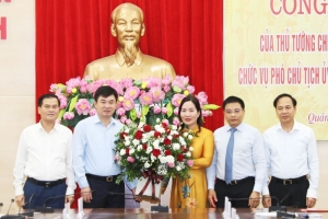 Quảng Ninh: Công bố quyết định của Thủ tướng Chính phủ phê chuẩn về công tác cán bộ