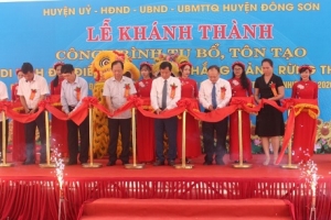Thanh Hóa: Khánh thành công trình tu bổ, tôn tạo Di tích Địa điểm lịch sử và thắng cảnh Rừng Thông