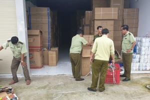 Lực lượng QLTT Bình Dương thu giữ số lượng lớn súng đồ chơi trẻ em nhập khẩu