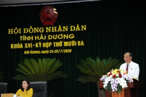 Bế mạc Kỳ họp thứ 13 HĐND tỉnh Hải Dương khóa XVI