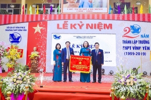THPT Vĩnh Yên: Quyết tâm xây dựng trường học tiên tiến, hiện đại, hướng đến hội nhập