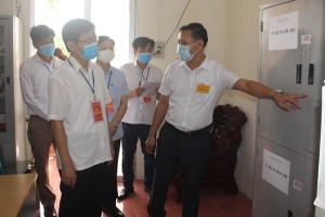 Hải Dương: Phó Chủ tịch UBND tỉnh Lương Văn Cầu kiểm tra Kỳ thi tốt nghiệp THPT năm 2020