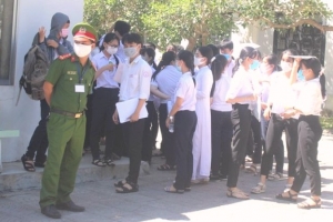 Quảng Nam: Hơn 240 thí sinh vắng thi môn Ngữ văn