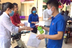 Phú Thọ: Hơn 750 tình nguyện viên tiếp sức mùa thi
