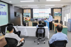 Công ty Điện lực đầu tiên trong EVN tiếp nhận quyền điều khiển máy biến áp 110kV
