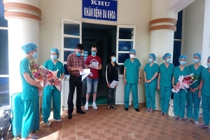 Quảng Ngãi: Hai bệnh nhân đầu tiên khỏi bệnh Covid-19