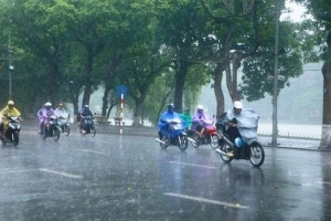 Dự báo thời tiết 13/8: Miền Bắc mưa giông kéo dài