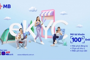 MB ra mắt tính năng Định danh trực tuyến (eKYC) trên App MBBank
