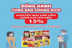 Vissan triển khai chương trình “Đồng hành cùng bạn chống dịch”