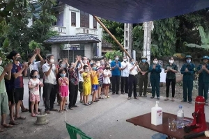 Thanh Ba (Phú Thọ): Gỡ bỏ lệnh cách ly xã hội đối với 2 xã Khải Xuân và Võ Lao