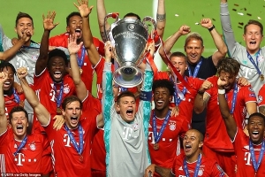 Thắng PSG, Bayern Munich lần thứ 6 vô địch Champions League