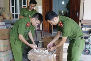 Hà Tĩnh: Phát hiện một hộ kinh doanh làm giả men rượu