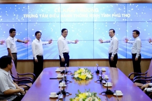 Phú Thọ: Khai trương Trung tâm Điều hành thông minh