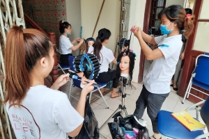 Thanh Hóa: Hỗ trợ 100% kinh phí học nghề làm tóc cho hội viên, phụ nữ