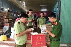 Vĩnh Phúc: Ngăn chặn sản phẩm có hình ảnh “đường lưỡi bò” phi pháp lưu thông trên thị trường