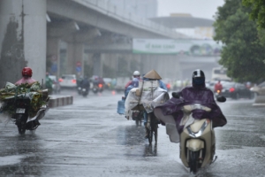 Hà Nội: Có thể mưa dông do ảnh hưởng của rãnh áp thấp