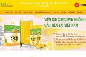 Sản phẩm Scurma Fizzy đang “thổi phồng” công dụng