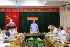 Lãnh đạo tỉnh Lạng Sơn kiểm tra công tác y tế phục vụ Đại hội Đại biểu Đảng bộ tỉnh lần thứ XVII