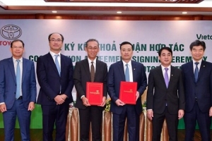 Vietcombank tài trợ vốn cho hệ thống đại lý Toyota Việt Nam