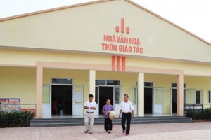 Hà Nội: Bảo đảm 100% thôn, làng có nhà văn hóa