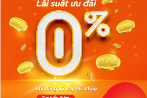 Vay tiêu dùng với lãi suất ưu đãi 0% từ MSB