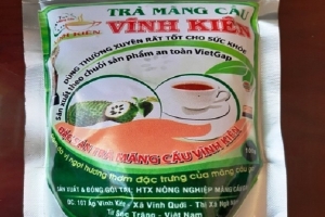 Phát hiện cơ sở sản xuất, buôn bán sản phẩm trà mãng cầu Vĩnh Kiên giả