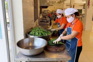 Hà Nội: Đảm bảo chất lượng bữa ăn bán trú cho học sinh