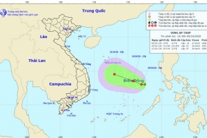 Miền Trung chuẩn bị hứng chịu thêm một vùng áp thấp mới