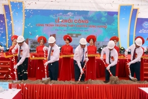 Phú Thọ: Khởi công công trình Trường THPT Chuyên Hùng Vương