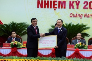 Tỉnh Thanh Hóa ủng hộ tỉnh Quảng Nam 1 tỷ đồng khắc phục hậu quả mưa lũ