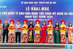 Hà Nội: Khai mạc Hội chợ quốc tế quà tặng hàng thủ công mỹ nghệ