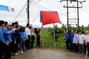 Phú Thọ: Khánh thành công trình thanh niên "Tuyến đường nông thôn mới kiểu mẫu"