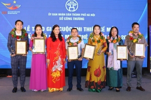 90 sản phẩm đạt giải cuộc thi “Thiết kế mẫu sản phẩm thủ công mỹ nghệ Hà Nội năm 2020”