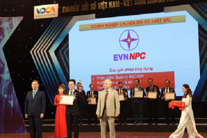 Ba sản phẩm của EVNNPC được vinh danh tại Lễ trao giải thưởng Chuyển đổi số Việt Nam