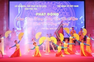 Phát động Cuộc vận động sáng tác ca khúc về đất Tổ Hùng Vương